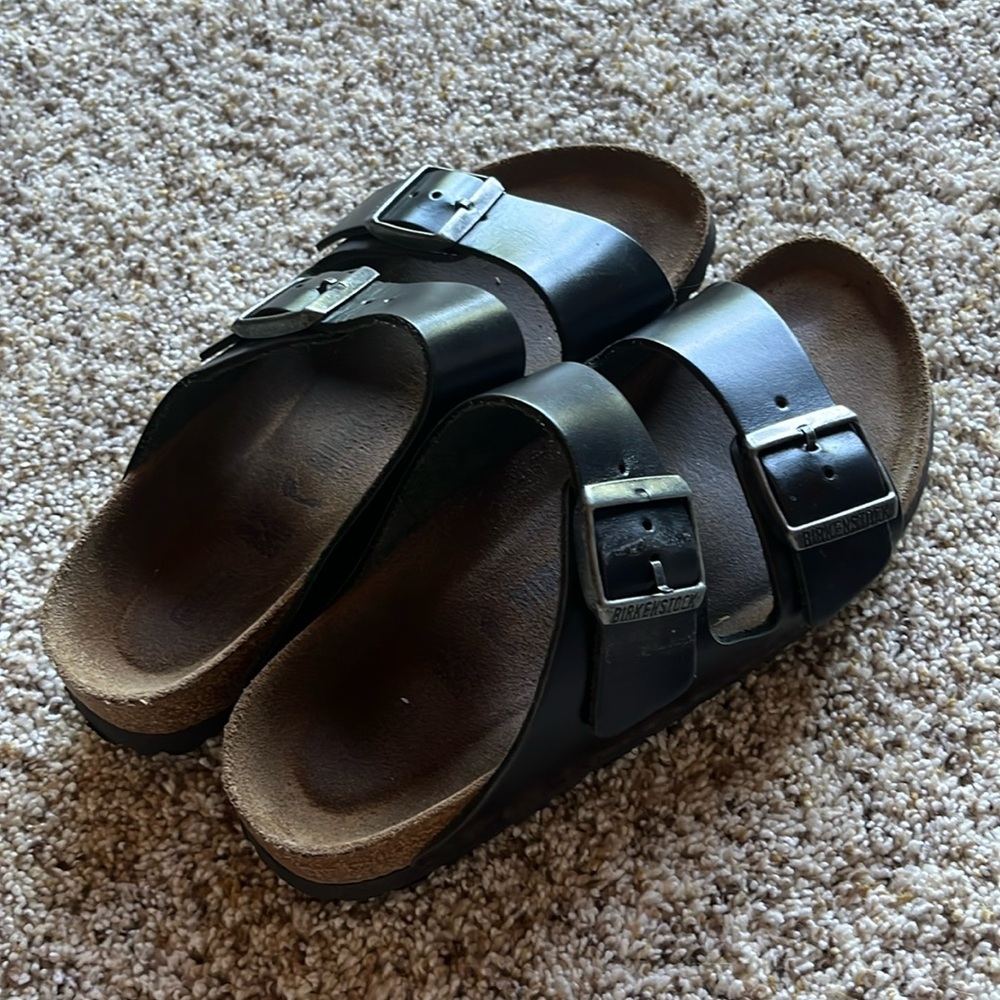 Black Birkenstocks